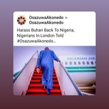 Harass Buhari Back To Nigeria, Nigerians In London Told #OsazuwaAkonedo