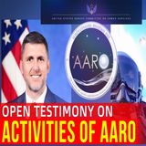 LIVE AARO Hearing UFOs UAP Testimony on Emerging Threats