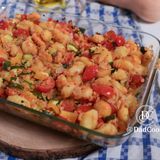 Gnocchi al Forno con Verdure e Lenticchie Rosse (Ricetta Vegana)