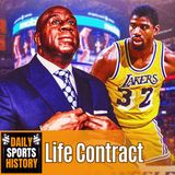 Magic Johnson's Unprecedented 25-Year Contract with the Lakers