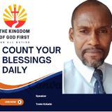 COUNT YOUR BLESSINGS DAILY