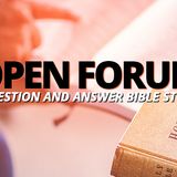 NTEB RADIO BIBLE STUDY: Join Us For Another NTEB 'Open Forum' Rightly Divided King James Bible Question And Answer Study Night