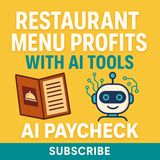 Automate Restaurant Menu Profits: How to Build a Passive Income Side Hustle with AI Tools