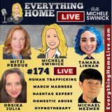 174 LIVE: Human Trafficking, Take Action, Hashtags, Domestic Abuse, Hypnotherapy