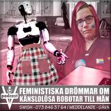 FEMINISTISKA DRÖMMAR OM KÄNSLOLÖSA ROBOTAR TILL MÄN