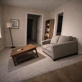 Floor tilts before walls respond