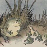 Die Frösche und der Ochse | Äsop Fabeln