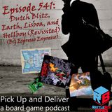 Dutch Blitz, Earth, Lisboa, and revisiting Hellboy