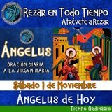 ANGELUS DEL DIA DE HOY SABADO 1 DE NOVIEMBRE 2025, 🙏ORACION A NUESTRA MADRE 🌹LA VIRGEN MARIA 🙏.