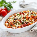 Fagioli al forno con feta