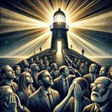 "Jesus declara: "Vós sois a luz do mundo; não se pode esconder uma cidade edificada sobre um monte.""