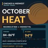 Chicago & Midwest Heat: 90s, Dew Points, Lake Michigan Winds + 60645 Zmanim | Oct. 12, 2026