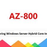 Windows Server Hybrid Administrator AZ-800 Dumps