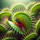 How does a Venus flytrap know when to snap shut?