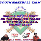 Should we Classify 8U through 10U Teams | Youth Baseball Talk