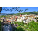 Castelfranco di Sopra nel paesaggio delle Balze (Toscana - Borghi più Belli d'Italia)