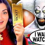 I Tried Working At a Movie Theater ...but A Creepy CLOWN Won_t Leave Me Alone