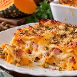 LASAGNE CON ZUCCA SPECK E PISTACCHI