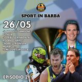 Episodio 21 -Napoli campione d'Italia;  il tributo a Nadal al Roland Garros; Norris trionfa a monaco... e Melli in Eurolega!