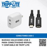 NUEVAS SOLUCIONES USB-C PARA CONECTIVIDAD RÁPIDA Y CONFIABLE DE TRIPP LITE