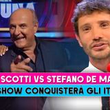 Gerry Scotti Contro Stefano De Martino: Quale show conquisterà gli italiani?