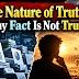 [English]  Why is telling the facts not the same as speaking the truth?