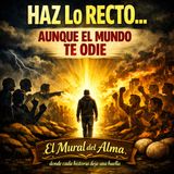 Episodio 191 - Haz lo recto, aunque el mundo te odie