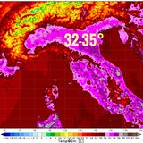 Previsioni 24-26 giugno, seconda ondata di calore. E arrivano le “notti tropicali”