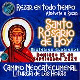 SANTO ROSARIO DE HOY, DOMINGO 15 DE SEPTIEMBRE DEL 2024🌹MISTERIOS GOZOSOS. Rosario a la Virgen María.🌹