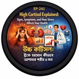 EP-241 | 👉 High Cortisol Explained: Signs, Symptoms, and How Stress Affects Your Health| উচ্চ কর্টিসল: স্ট্রেস হরমোন কীভাবে আপনার শরীর ও মন