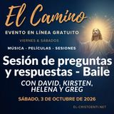 «El Camino» - Sesión de preguntas y respuestas y danza interior del sábado por la noche con David, Kirsten, Greg y Helena