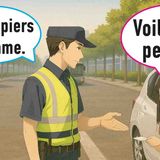 Getting Around in French_ Metro_ Train Tickets _ a Police Road Check (A1-A2 Dialogues)