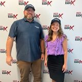 Paul Davis of Elite Roofing & Restorations and Angie Russell of Russell Landscape  / Enviro Color