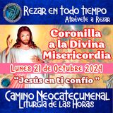 🔴 CORONILLA A LA DIVINA MISERICORDIA DE HOY, LUNES 21 DE OCTUBRE DEL 2024. 🙏🙏