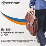 Ep. 180 I requisiti di accesso al CPB