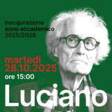 Cerimonia d'Inaugurazione dell'Anno Accademico 2025 / 2026 - Luciano Canfora