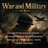 Causes Of The American Civil War Secession Statements Of Five Confederate States South Carolina Texas Virginia Georgia Mississippi - Various