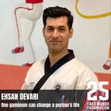 Ehsan Davari: A gamjeom can change a person's life