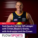Full interview with Sam Jacobs (@samjacobs24), now back with the Crows but also playing & coaching at Ardrossan Footy Club