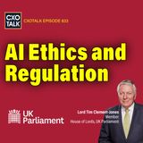 AI ethics and government regulation (CXOTalk #833)