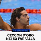 Ceccon eccezionale: oro ai Mondiali e record italiano nei 50 farfalla. Ieri l’argento in staffetta