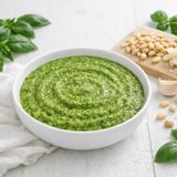Ricetta del pesto cremoso con le mandorle