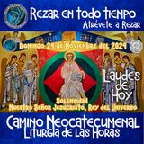 🔴 Cristo Rey del Universo - Laudes del día de hoy ✟ Domingo 24 Noviembre 2024 Liturgia de las horas🔴