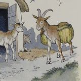 De Wolf, het kleine Geitje en de Moedergeit | Aesopus Fabels