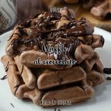 Waffle al cioccolato e cacao, ricetta perfetta delle famose cialde