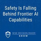 Safety Is Falling Behind Frontier AI Capabilities
