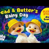 RAIN and Storytelling_ Lazy Ducks Rainy Day ☔🐣 Cozy Kids Bedtime Stories _ With Rain Sleep Sounds