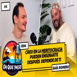 Saúl Romero. "Remando juntos, llegaremos más lejos." OQP04 T1X04