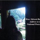 The Hon. Sitiveni Rabuka's Address to the National Press Club Kelly - Dj Rea Reaburn