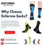 Explore Comfort with Enforma's Blister Prevention Socks